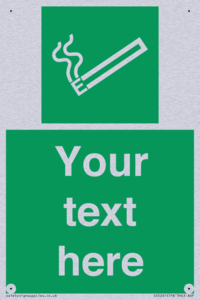 Custom E-Cigarettes/Vaping Permited Sign